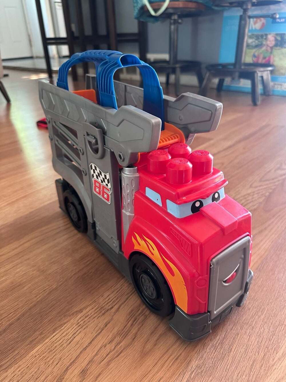 Mega Bloks First Builders Build and Race Rig Truck